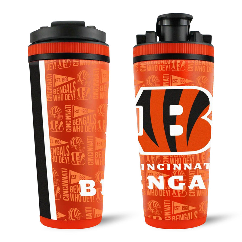 Load image into Gallery viewer, Officially Licensed Cincinnati Bengals 26oz Ice Shaker