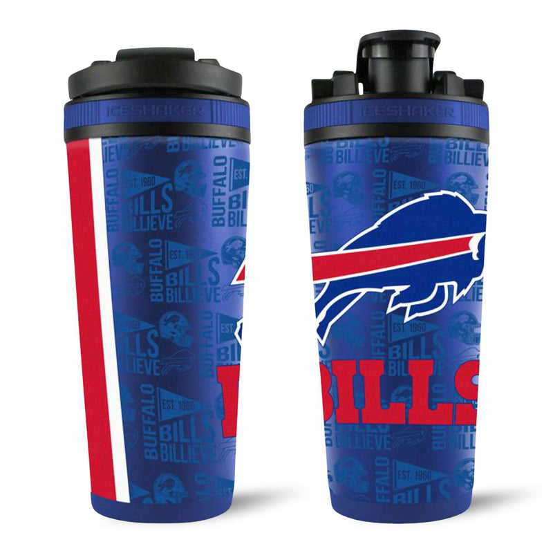 Load image into Gallery viewer, Officially Licensed Buffalo Bills 26oz Ice Shaker