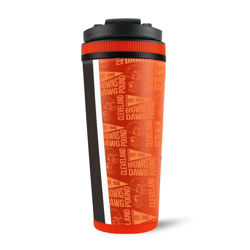Load image into Gallery viewer, Officially Licensed Cleveland Browns 4D Ice Shaker
