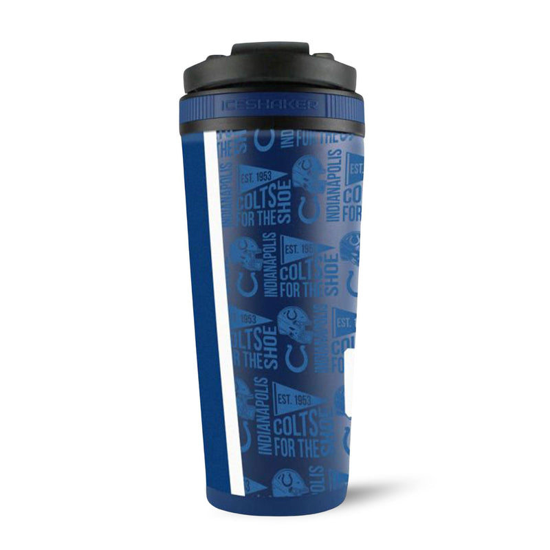 Load image into Gallery viewer, Officially Licensed Indianapolis Colts 26oz Ice Shaker