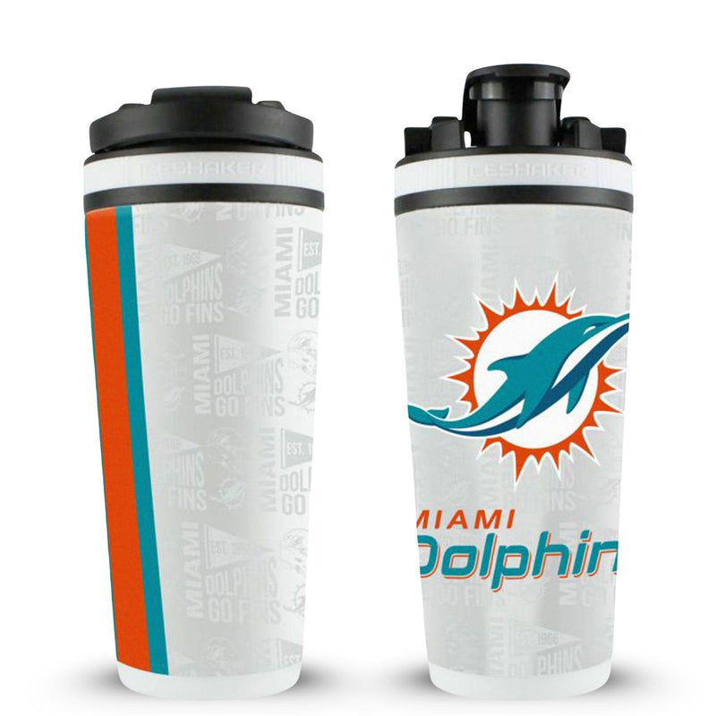 Load image into Gallery viewer, Officially Licensed Miami Dolphins 4D Ice Shaker