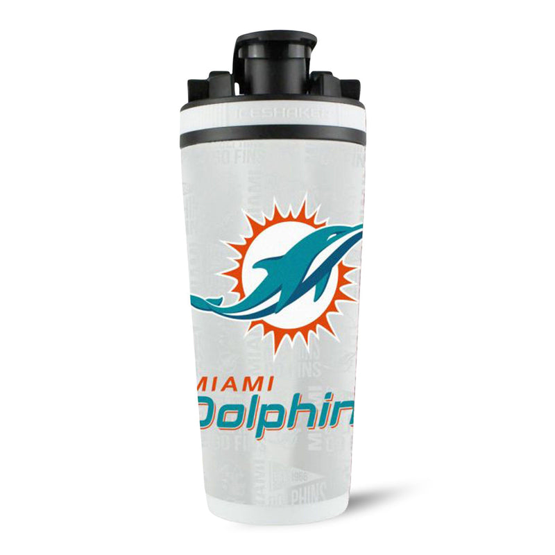 Load image into Gallery viewer, Officially Licensed Miami Dolphins 26oz Ice Shaker