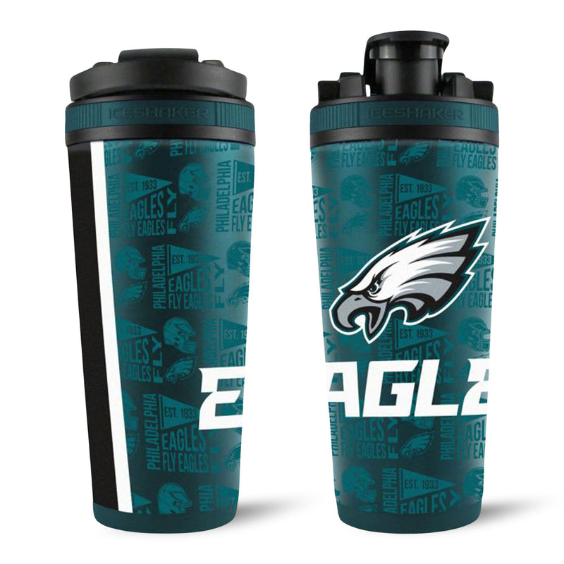 Load image into Gallery viewer, Officially Licensed Philadelphia Eagles 26oz Ice Shaker