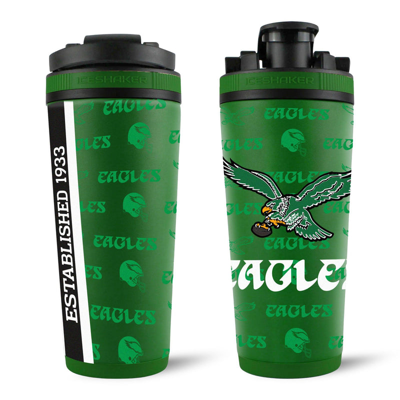 Load image into Gallery viewer, Officially Licensed Philadelphia Eagles Vintage 4D Ice Shaker
