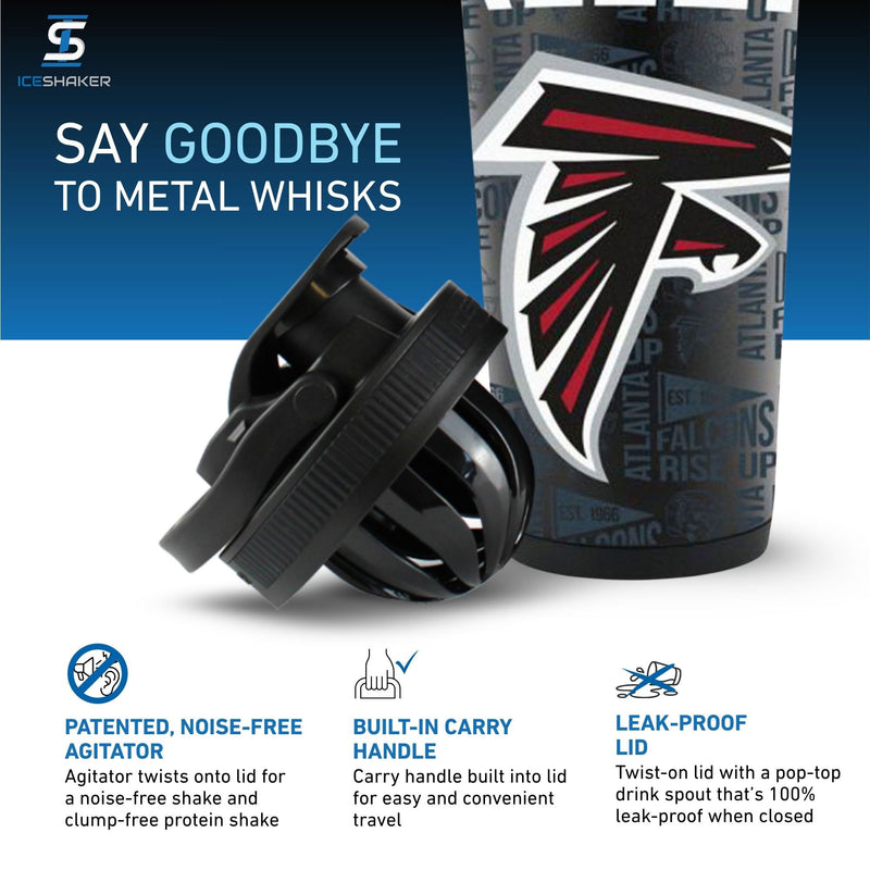 Load image into Gallery viewer, Officially Licensed Atlanta Falcons 4D Ice Shaker
