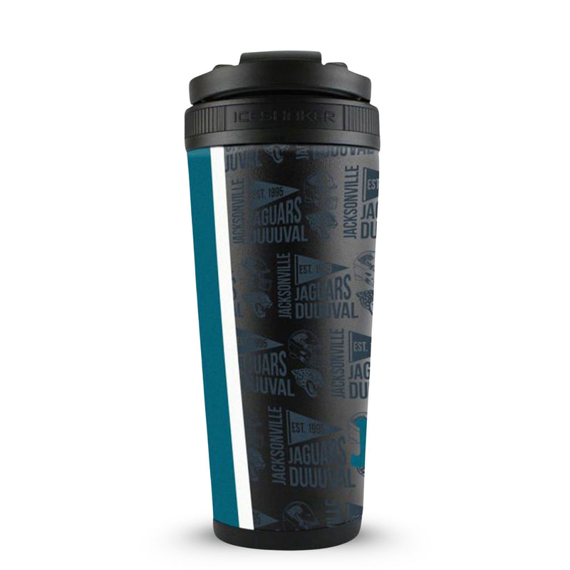 Load image into Gallery viewer, Officially Licensed Jacksonville Jaguars 26oz Ice Shaker
