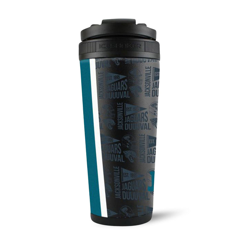 Load image into Gallery viewer, Officially Licensed Jacksonville Jaguars 26oz Ice Shaker