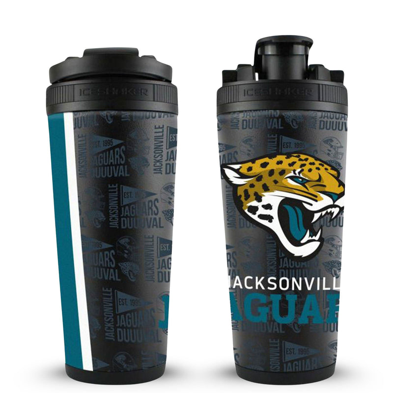 Load image into Gallery viewer, Officially Licensed Jacksonville Jaguars 4D Ice Shaker