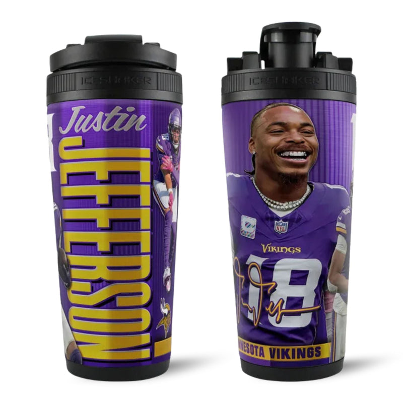 Load image into Gallery viewer, Officially Licensed Minnesota Vikings 26oz Ice Shaker