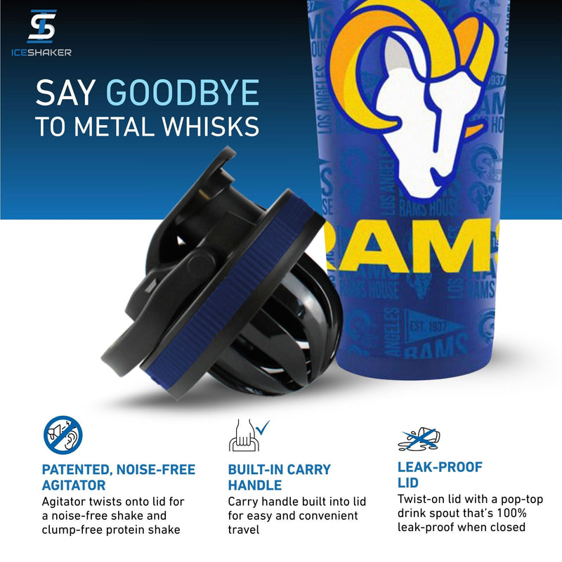 Load image into Gallery viewer, Officially Licensed Los Angeles Rams 4D Ice Shaker