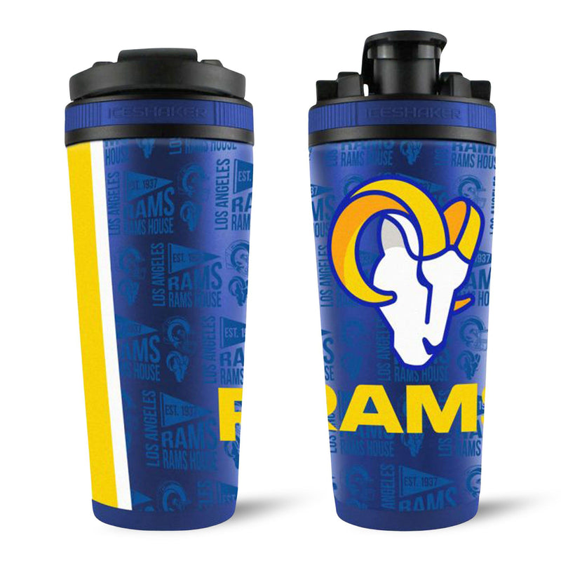 Load image into Gallery viewer, Officially Licensed Los Angeles Rams 26oz Ice Shaker