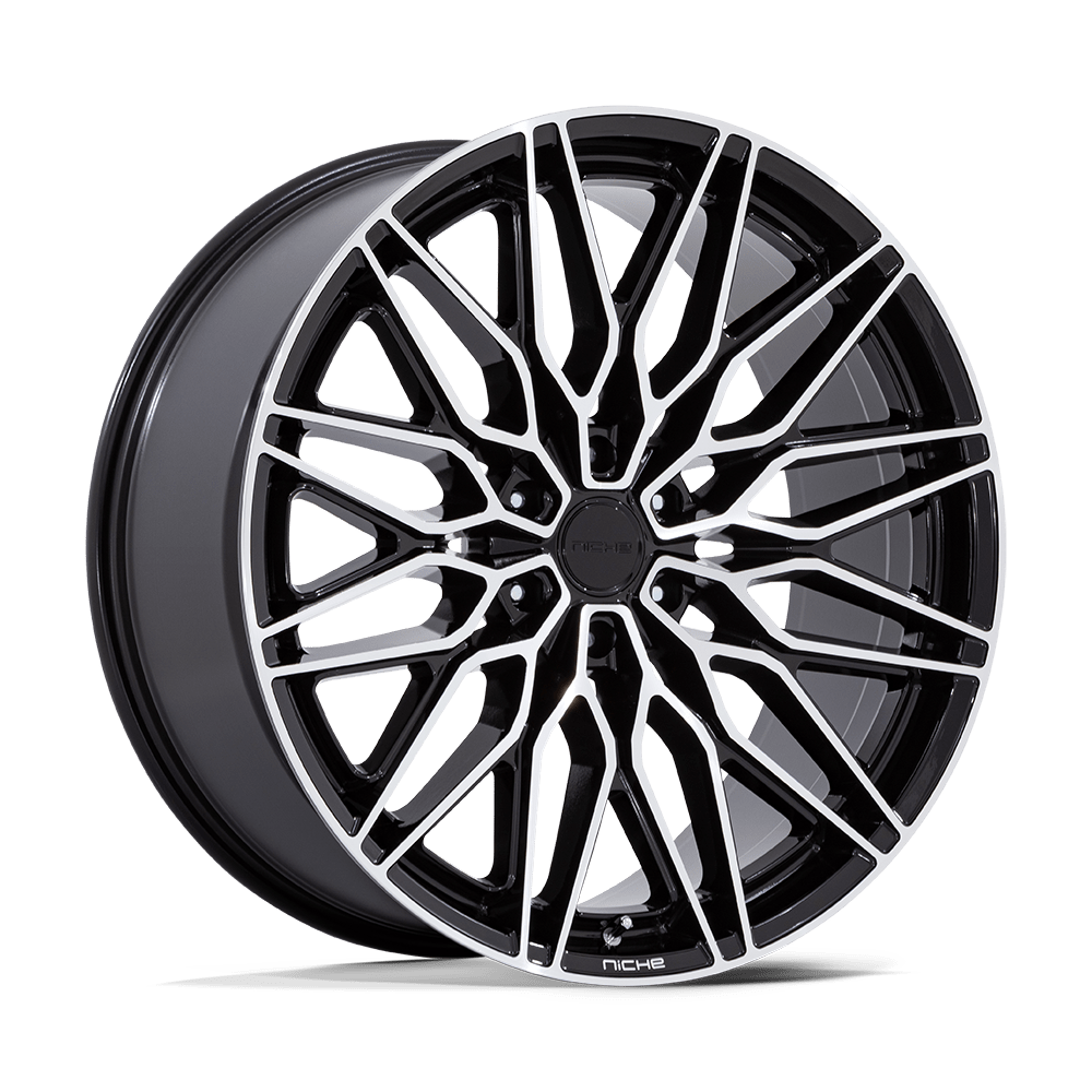 Niche 1 Pc Nc278 Calabria 6 Gloss Black Machined