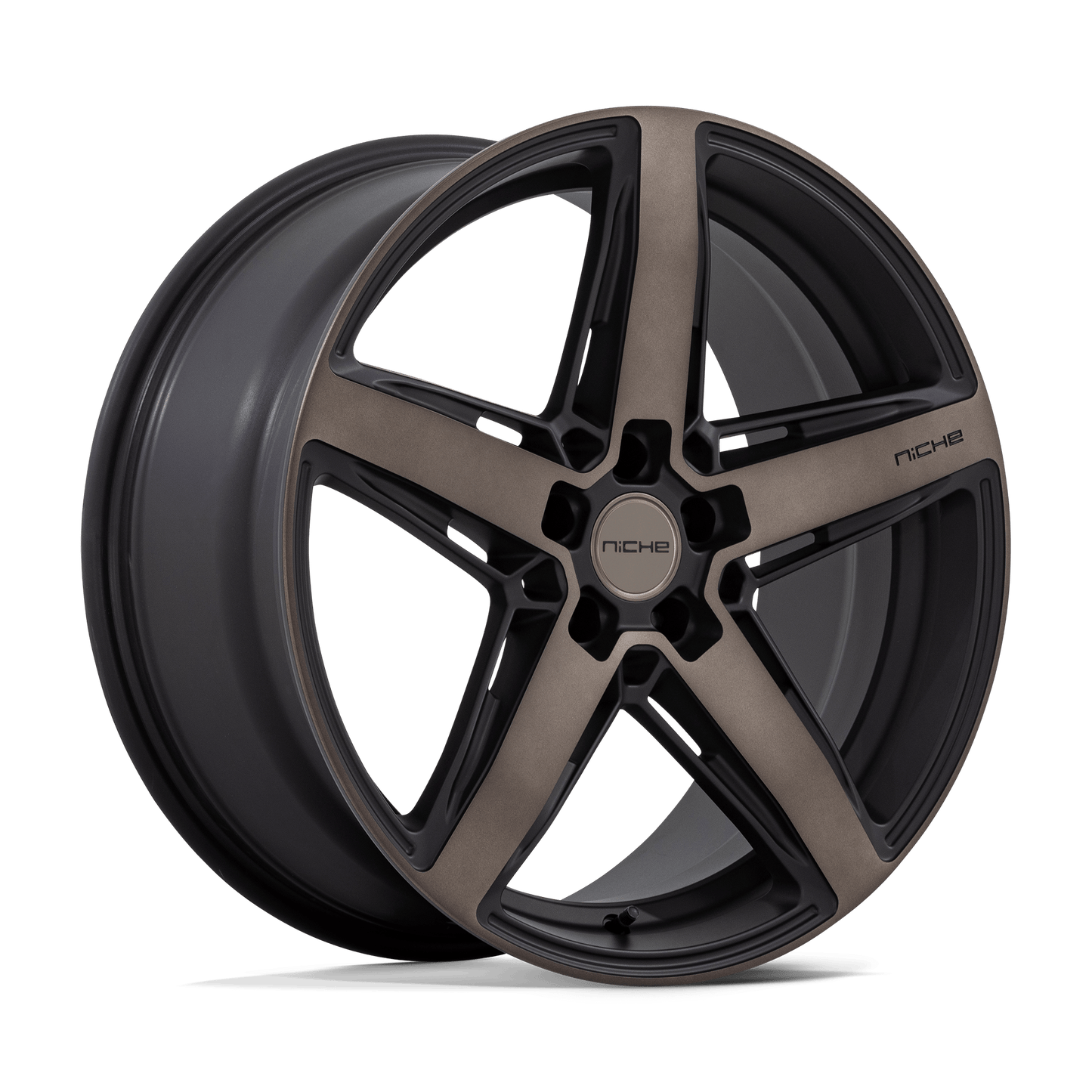 Niche 1 Pc M271 Teramo Matte Black With Double Dark Tint Face