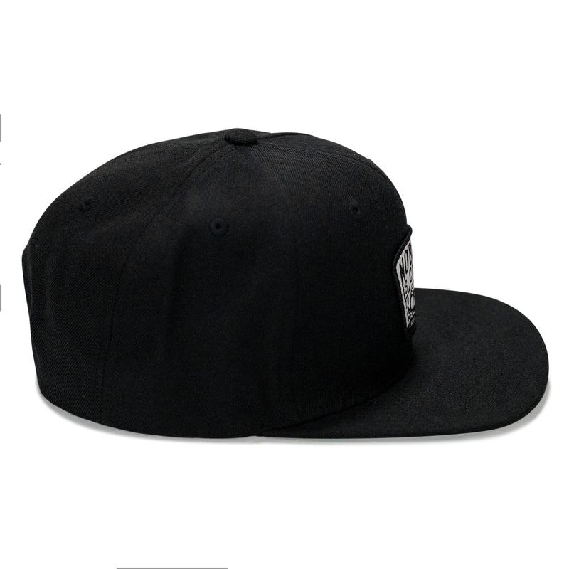 Load image into Gallery viewer, Nobody Is Coming To Save You Skull Patch Flatbill Snapback Hat