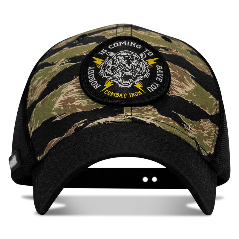 Load image into Gallery viewer, Nobody Is Coming To Save You Patch Original Ripstop Snapback Hat