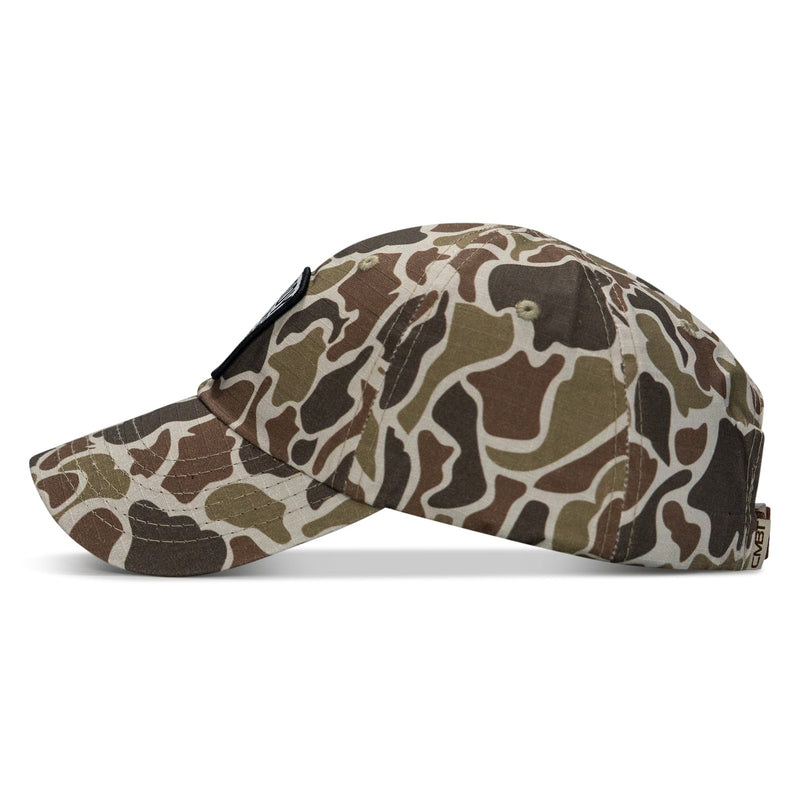 Load image into Gallery viewer, Nobody Is Coming To Save You Skull Patch Ripstop Snapback