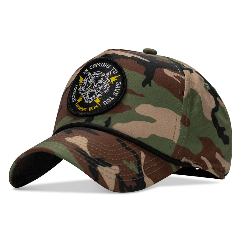 Load image into Gallery viewer, Nobody Is Coming To Save You Patch Waterproof Weekender Snapback