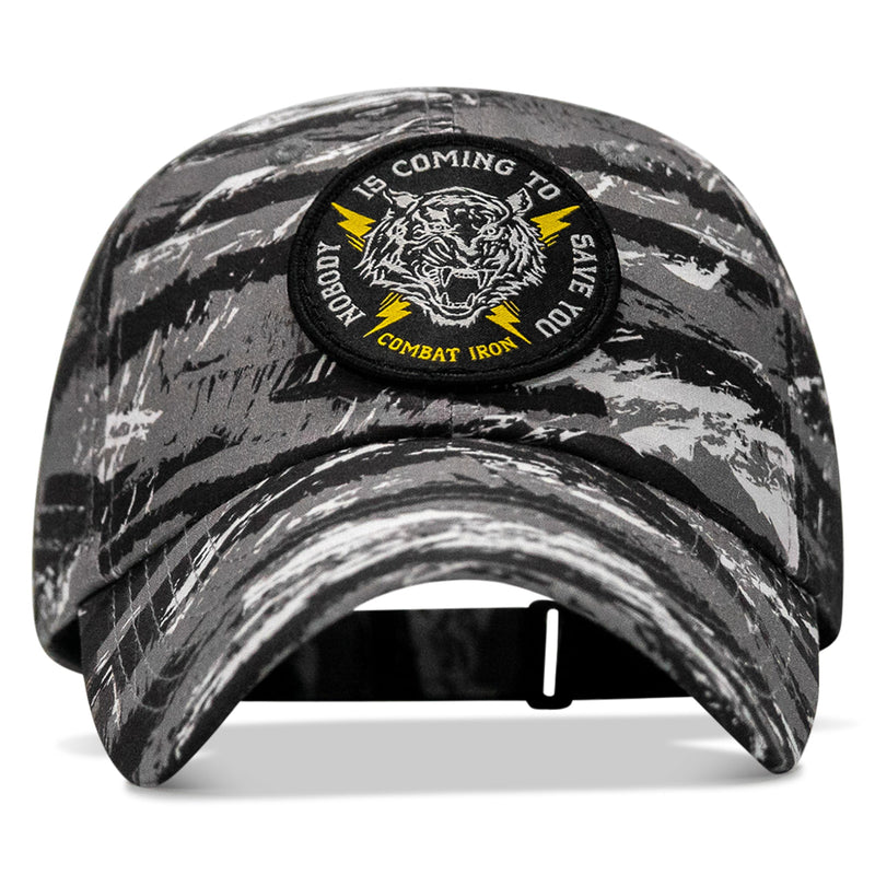 Load image into Gallery viewer, Nobody is Coming To Save You Patch Tactical Ripstop Mesh Snapback Hat