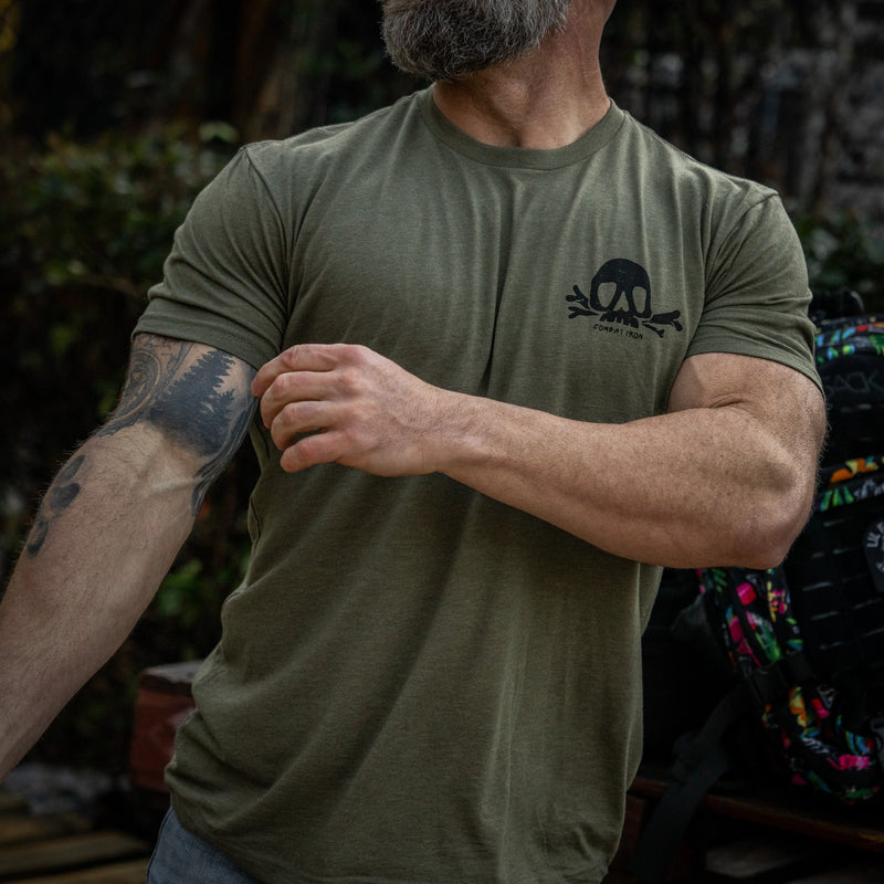 Load image into Gallery viewer, Nobody Is Coming To Save You Skull Men's T-Shirt