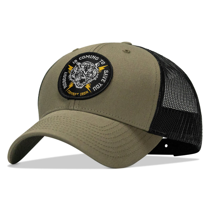 Load image into Gallery viewer, Nobody Is Coming To Save You Patch Snapback Hat