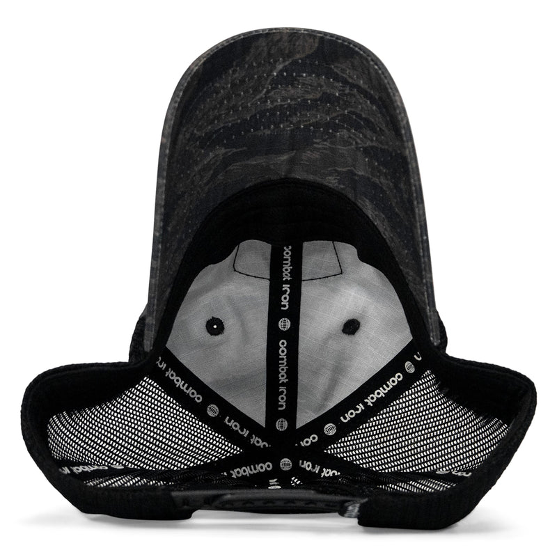 Load image into Gallery viewer, Nobody Is Coming To Save You Skull Patch Ripstop Snapback