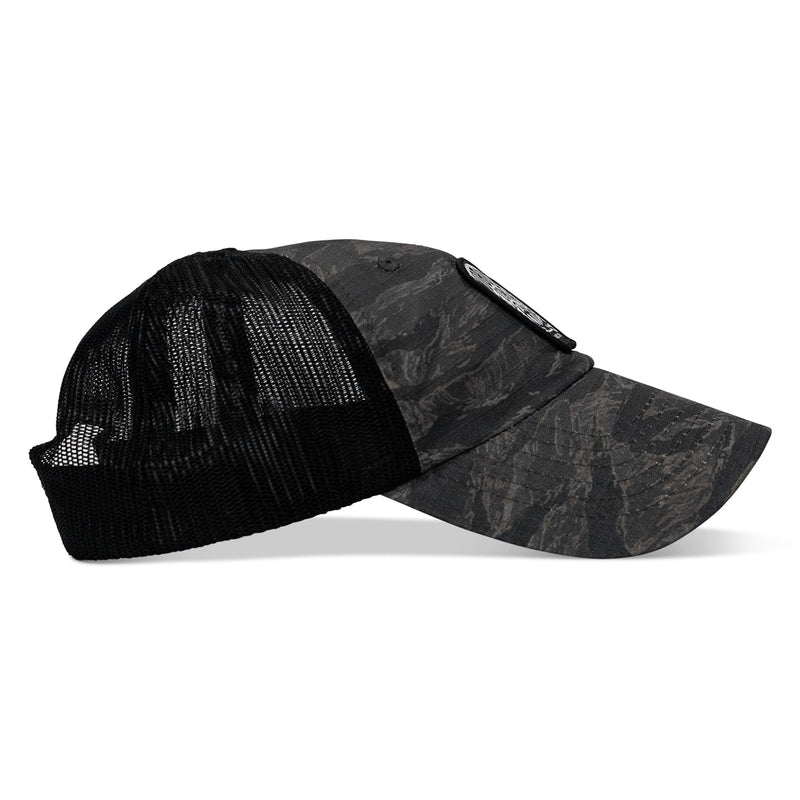 Load image into Gallery viewer, Nobody Is Coming To Save You Skull Patch Ripstop Snapback