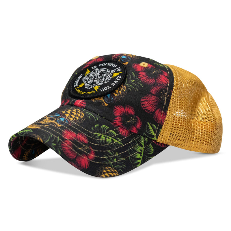 Load image into Gallery viewer, Nobody is Coming To Save You Patch Tactical Ripstop Mesh Snapback Hat