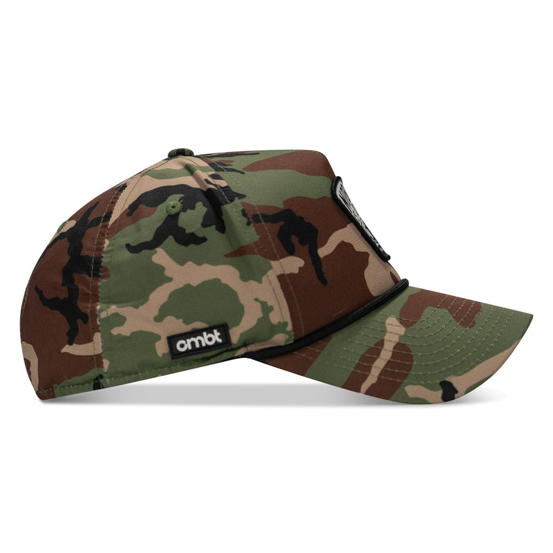 Load image into Gallery viewer, Nobody Is Coming To Save You Skull Patch Waterproof Weekender Snapback