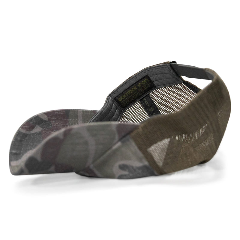 Load image into Gallery viewer, Nobody Is Coming To Save You Skull Patch Ripstop Snapback