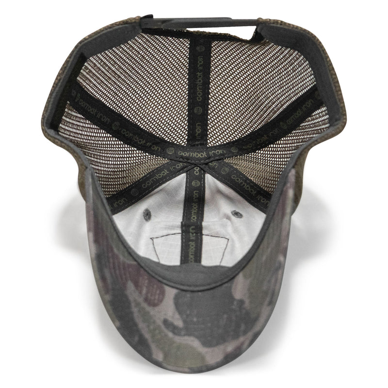 Load image into Gallery viewer, Nobody Is Coming To Save You Skull Patch Ripstop Snapback