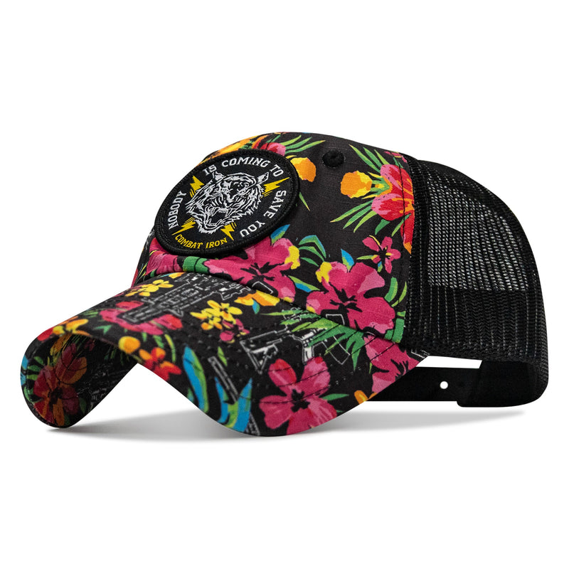 Load image into Gallery viewer, Nobody is Coming To Save You Patch Tactical Ripstop Mesh Snapback Hat