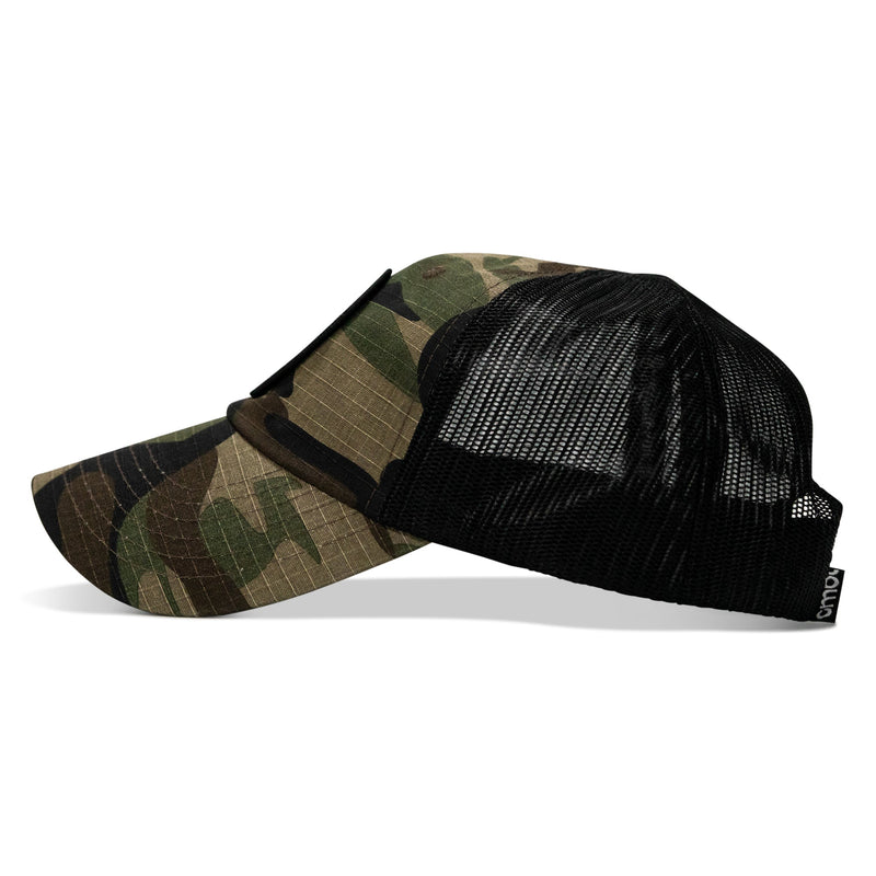 Load image into Gallery viewer, Nobody is Coming To Save You Patch Tactical Ripstop Mesh Snapback Hat