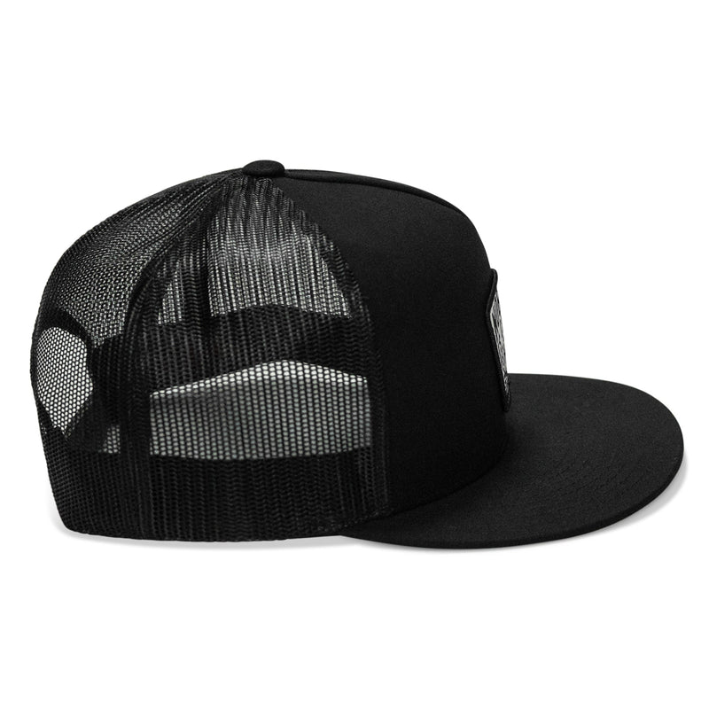 Load image into Gallery viewer, Nobody Is Coming To Save You Skull Patch Flatbill Snapback Hat