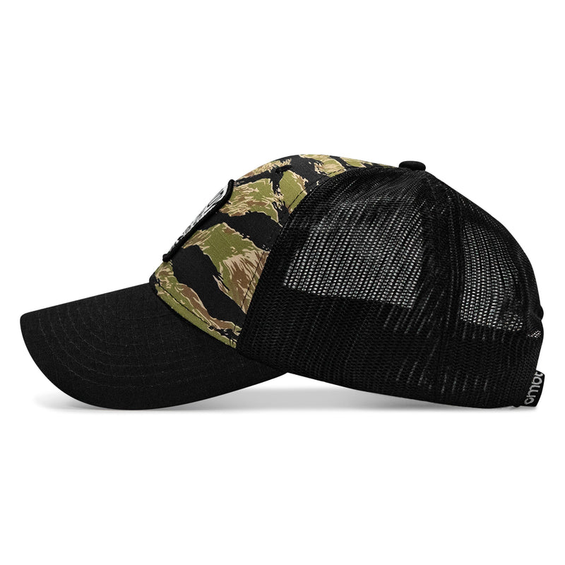 Load image into Gallery viewer, Nobody Is Coming To Save You Skull Patch Original Ripstop Snapback Hat