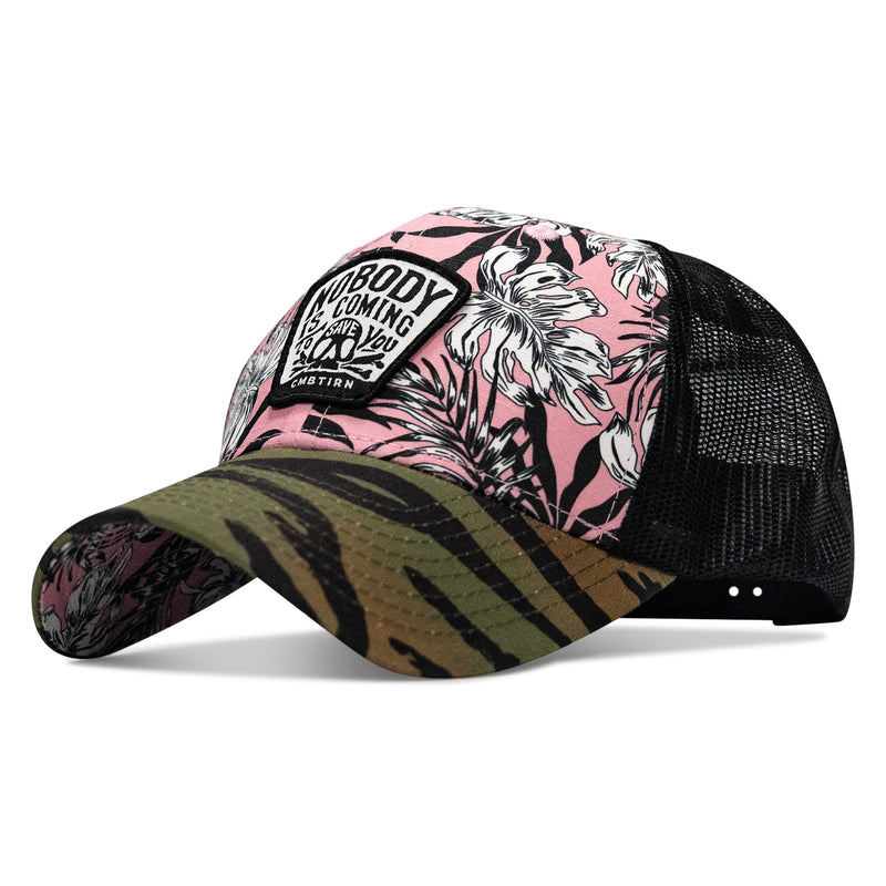 Load image into Gallery viewer, Nobody Is Coming To Save You Skull Patch Original Ripstop Snapback Hat