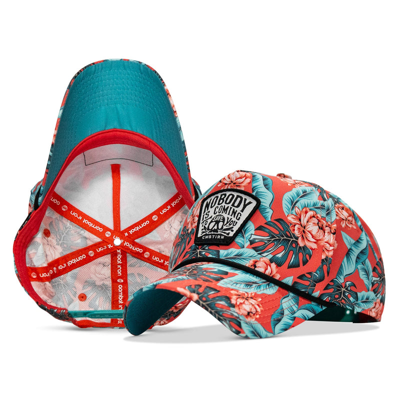 Load image into Gallery viewer, Nobody Is Coming To Save You Skull Patch Waterproof Weekender Snapback