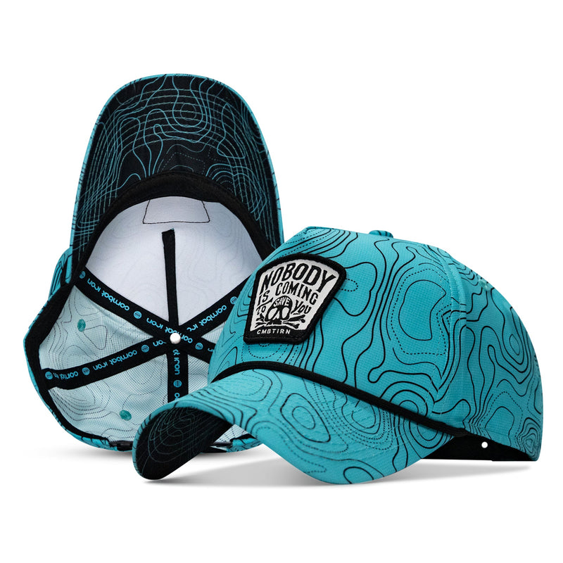 Load image into Gallery viewer, Nobody Is Coming To Save You Skull Patch Waterproof Weekender Snapback