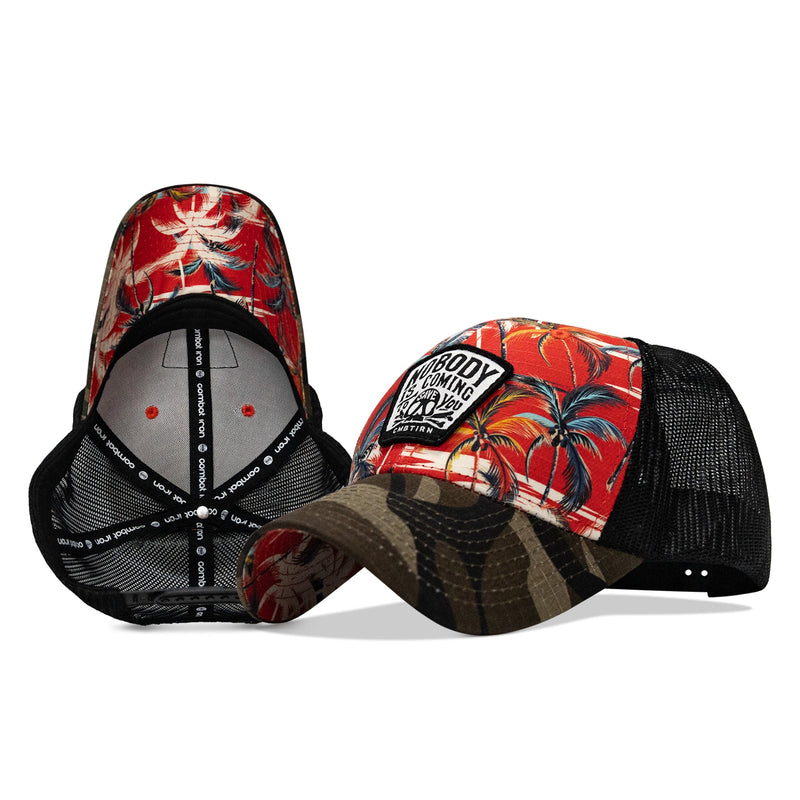 Load image into Gallery viewer, Nobody Is Coming To Save You Skull Patch Original Ripstop Snapback Hat