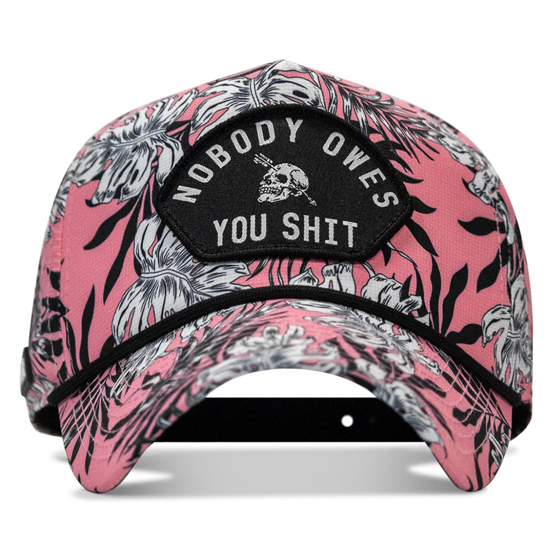 Load image into Gallery viewer, Nobody Owes You Shit Arched Patch Waterproof Weekender Snapback