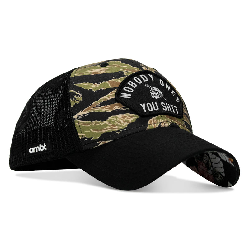 Load image into Gallery viewer, Nobody Owes You Shit Patch Original Ripstop Snapback Hat