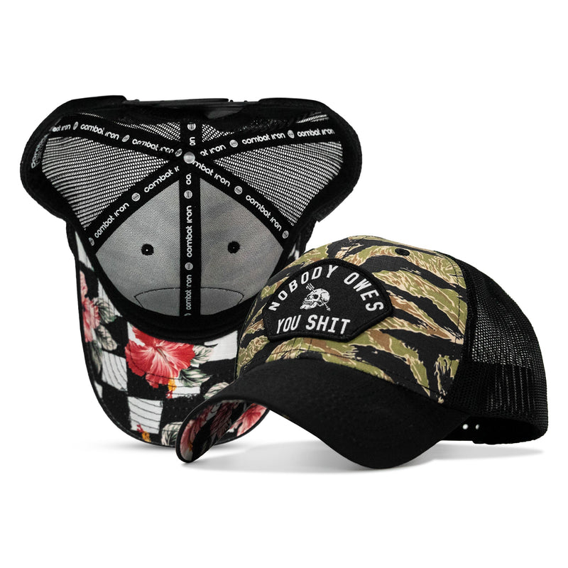 Load image into Gallery viewer, Nobody Owes You Shit Patch Original Ripstop Snapback Hat