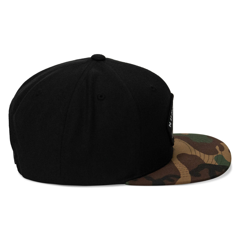 Load image into Gallery viewer, Nobody Owes You Shit Arched Patch Flatbill SnapBack Hat