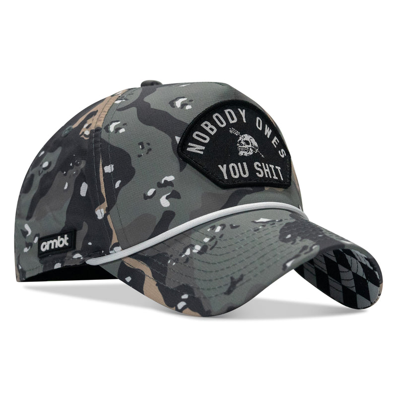 Load image into Gallery viewer, Nobody Owes You Shit Arched Patch Waterproof Weekender Snapback