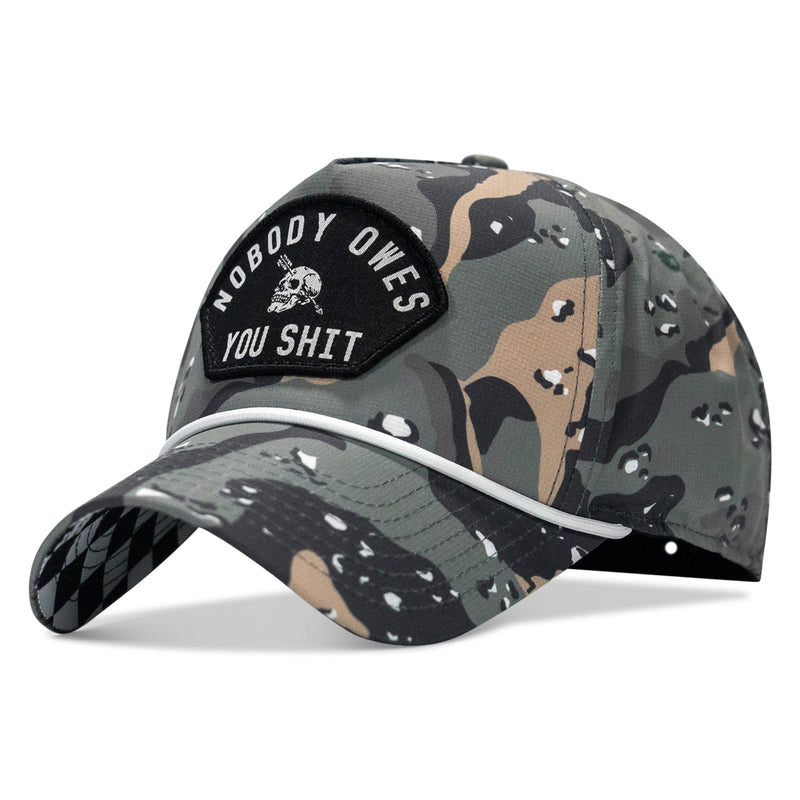 Load image into Gallery viewer, Nobody Owes You Shit Arched Patch Waterproof Weekender Snapback