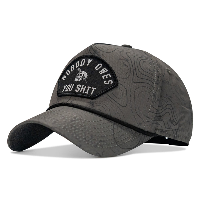 Load image into Gallery viewer, Nobody Owes You Shit Arched Patch Waterproof Weekender Snapback