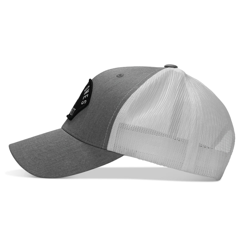 Load image into Gallery viewer, Nobody Owes You Shit Arched Skull Patch Snapback
