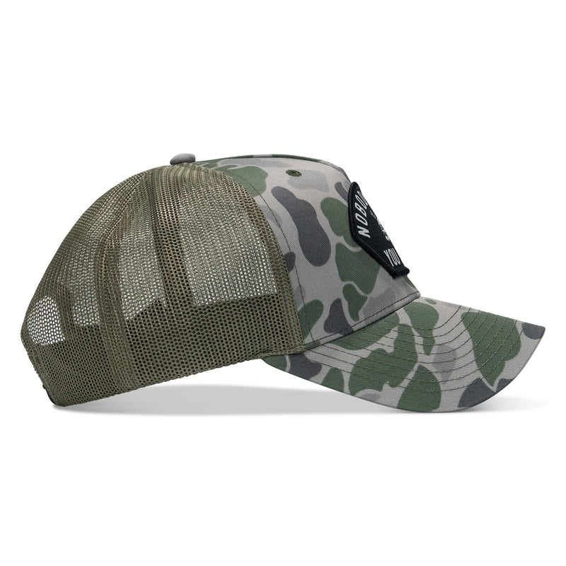 Load image into Gallery viewer, Nobody Owes You Shit Arched Skull Patch Snapback