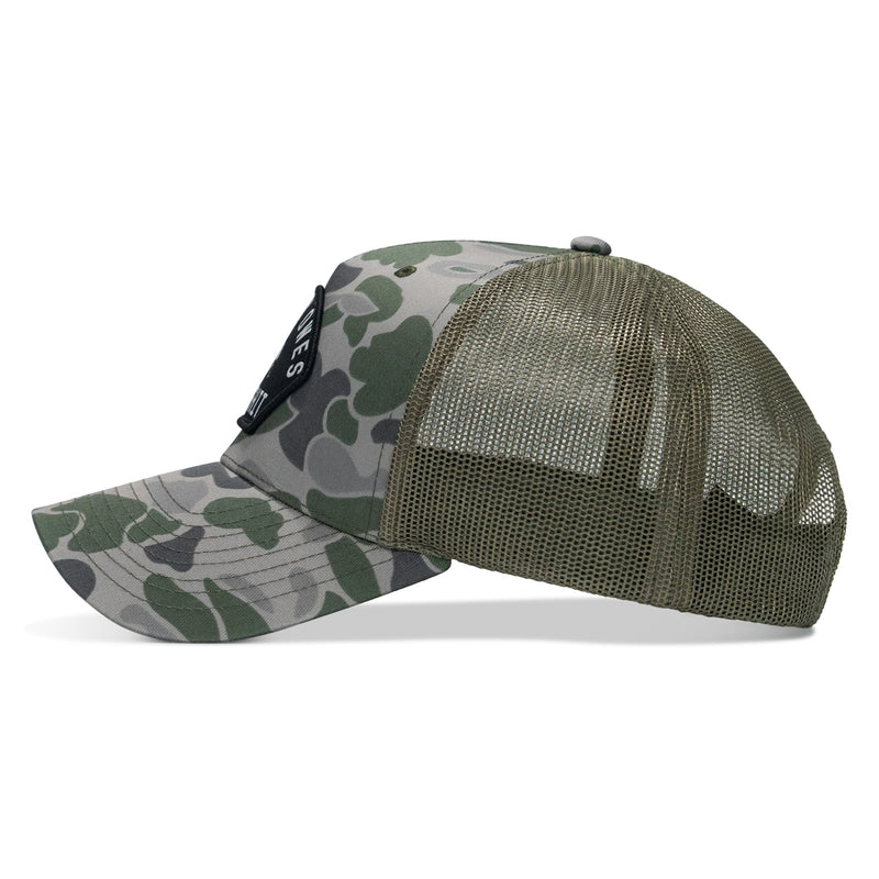Load image into Gallery viewer, Nobody Owes You Shit Arched Skull Patch Snapback