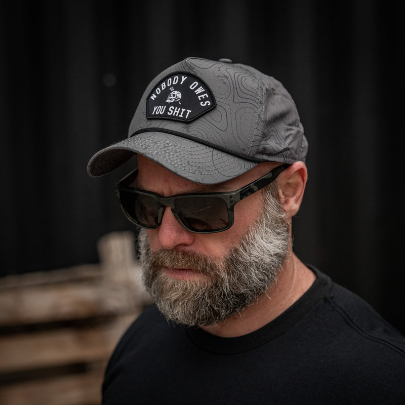 Load image into Gallery viewer, Nobody Owes You Shit Arched Patch Waterproof Weekender Snapback