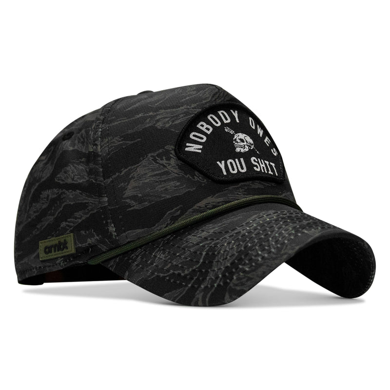 Load image into Gallery viewer, Nobody Owes You Shit Arched Patch Waterproof Weekender Snapback